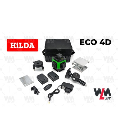 Лазерный нивелир HILDA 4D ECO